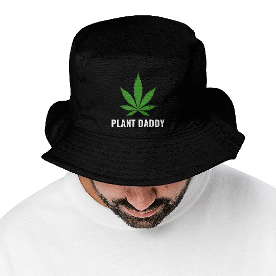 Weed Local Grower Farmer Plant Daddy Cannabis Bucket Hats