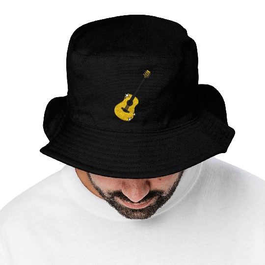 Acoustic Guitar Bucket Hats