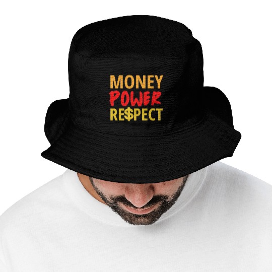 Money Power Respect Bucket Hats