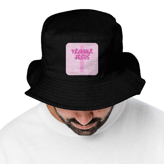 Trigger Jesus Affirmation By Abby Anime(c) Bucket Hats