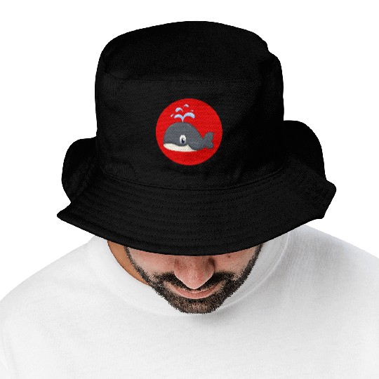 Oh Whale Whale Pun Bucket Hats