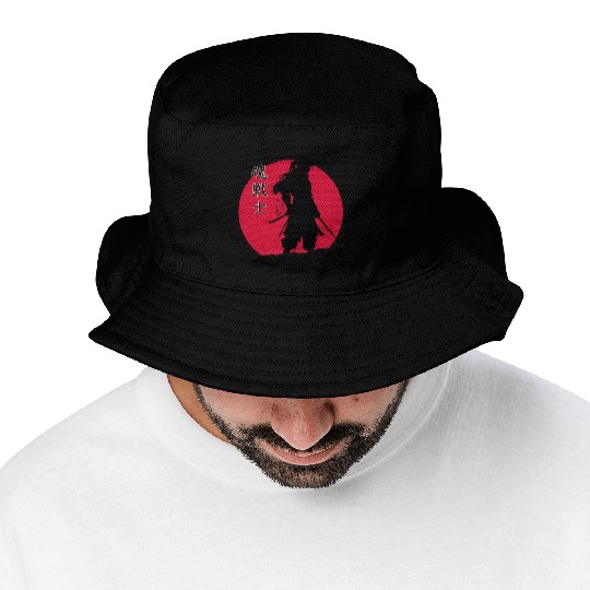 Samurai Japanese Warrio Bucket Hats