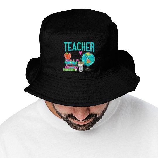 Teacher Life Happy Teachers Day Bucket Hats