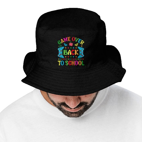 Game Over Back To School Bucket Hats