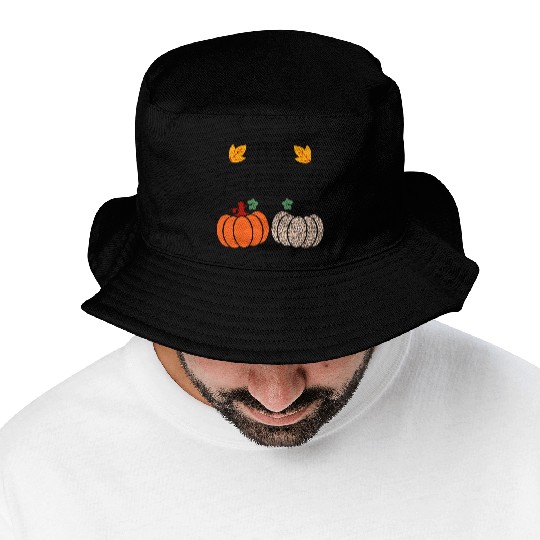 It s Fall Y all Cute Gnomes Pumpkin Spice Season Bucket Hats