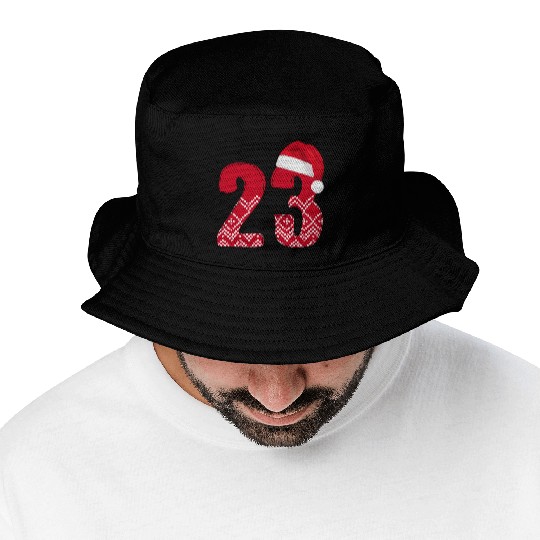 Nr. 23 Christmas Anniversary - Number Twenty Three Bucket Hats