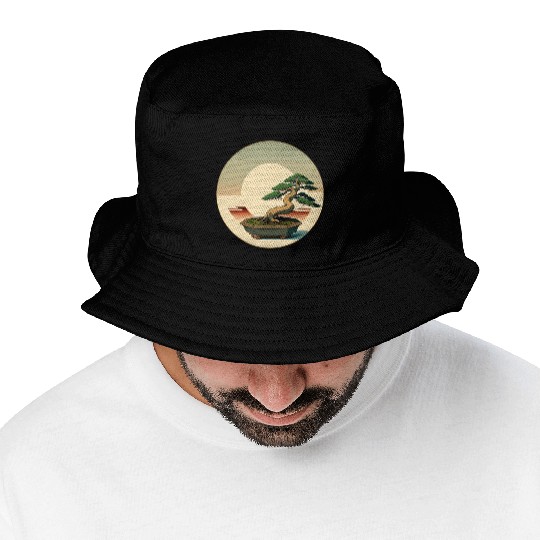 Elegant Bonsai Bucket Hats