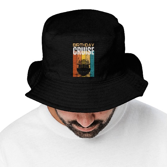 Birthday Cruise Ship Cruise Bucket Hats