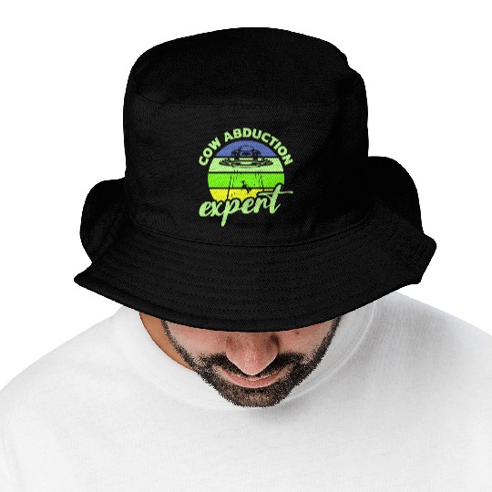 Alien, Aliens, UFO, UAP, Space Unknown Flight Bucket Hats