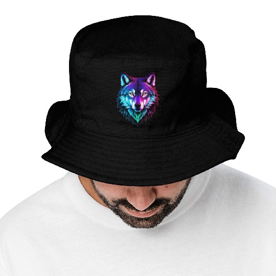 Alpha Wolf Bucket Hats