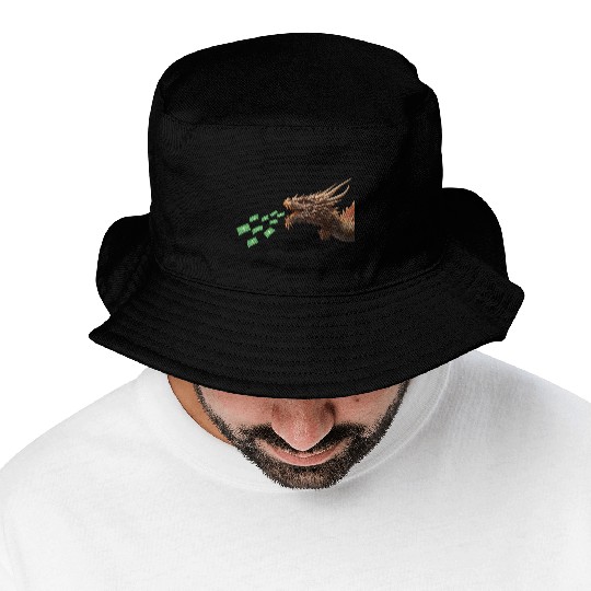 Money Dragon Bucket Hats
