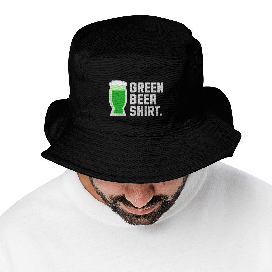 Green Beer Bucket Hats for St. Patrick's Day