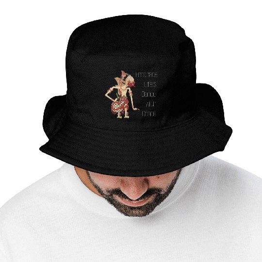 Embrace life's dance with grace Bucket Hats