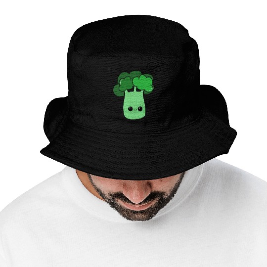 Cute Loves Broccoli Veggie Gardening Adult Kids To Bucket Hats