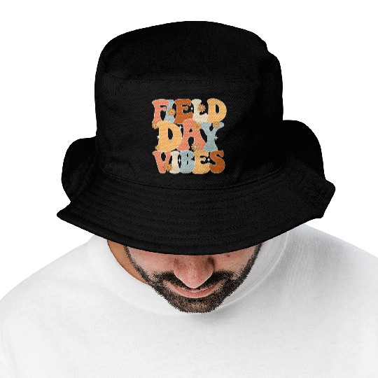 Field Day Vibes Outdoor Sunshine Flowers Bucket Hats