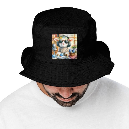 Easter Lamb Cozy Sunglasses Treats Bucket Hats