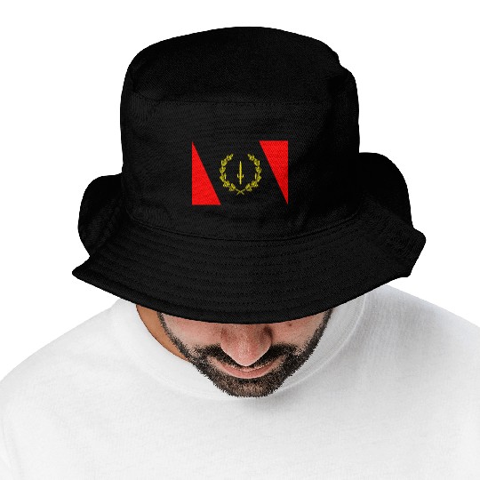 African American Heritage Flag 1967 Black History Bucket Hats