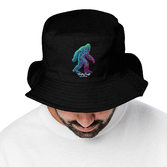 Sasquatch topo lines Bucket Hats