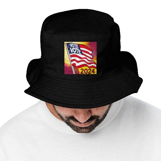 Vote 2024 Election Bucket Hats 0001