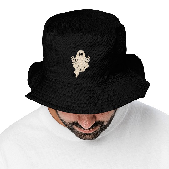 Oh Sheet Ghost on Unisex Bucket Hats