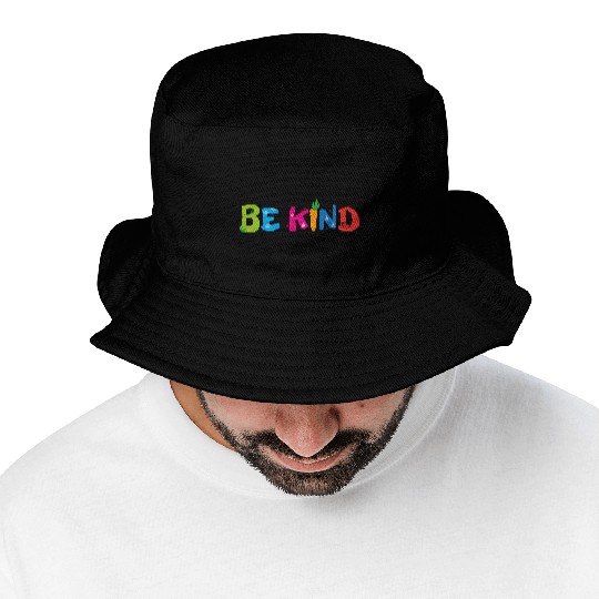 Be Kind nature environment Bucket Hats