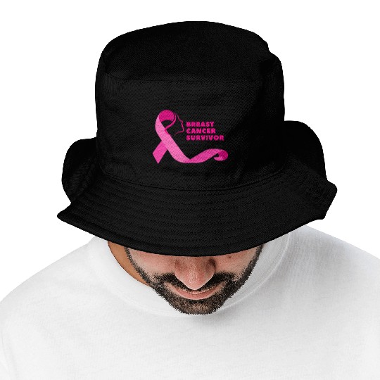 Breast cancer survivor Bucket Hats