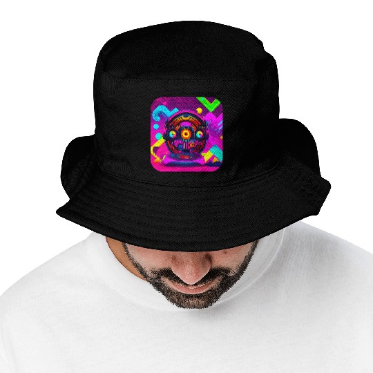 retro vintage 80s pop culture Bucket Hats