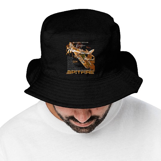 Spitfire Legend: WWII Icon in Flight Bucket Hats