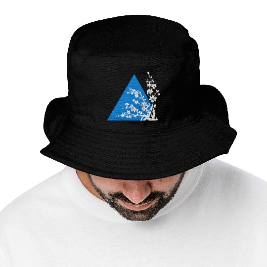 Triangle and Blossom Bucket Hats