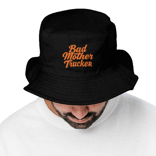 pulp fiction-"Bad motherTrucker" Bucket Hats