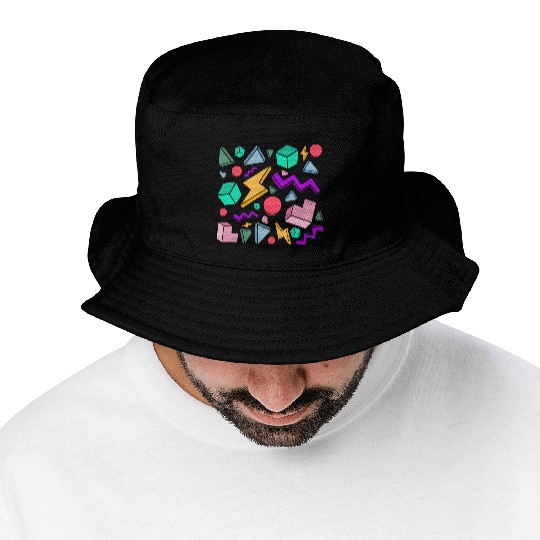 80s Aesthetic Vintage Retro Bucket Hats