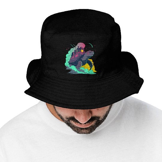 Factory City Turtle Bucket Hats