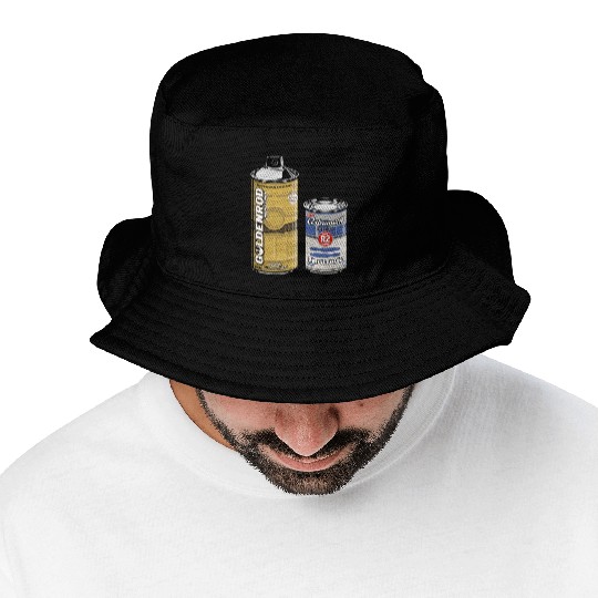 Funny Star Wars r2d2 and c3p0 parody Bucket Hats