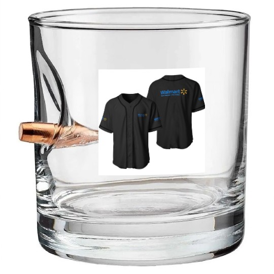 Walmart Logo Baseball Jerseys Bullet Whiskey Glasses
