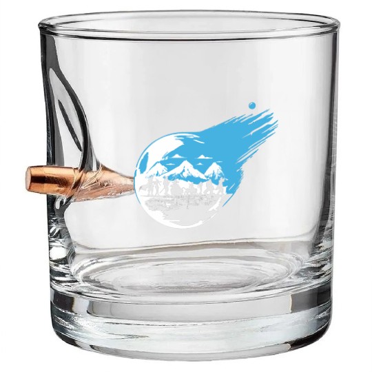 Final Fantasy 7 Inspired Bullet Whiskey Glasses