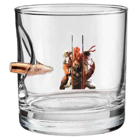 Street Fighter 6 Bullet Whiskey Glasses