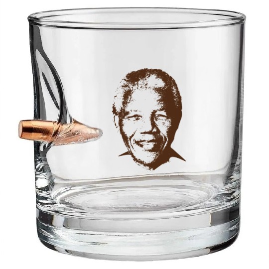 Nelson Mandela Bullet Whiskey Glasses