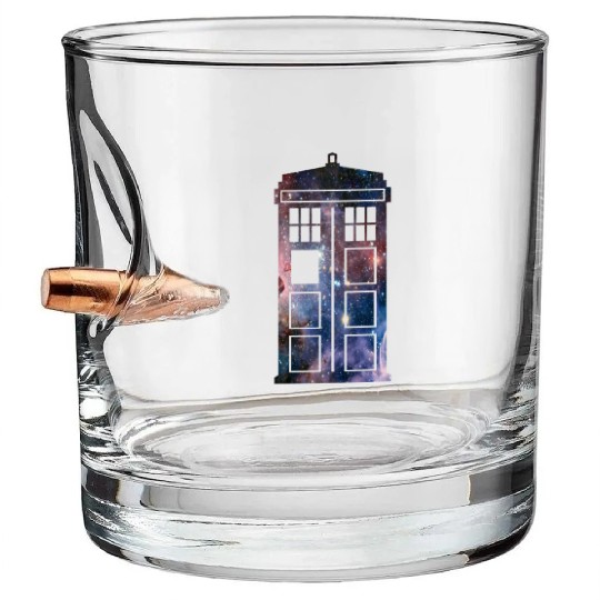 tardis Bullet Whiskey Glasses