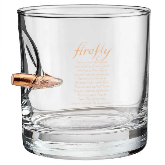 Firefly TV Bullet Whiskey Glasses