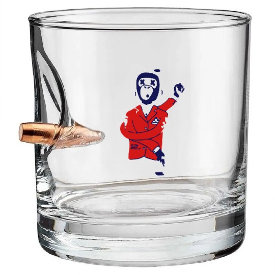 Drunk Monkey Bullet Whiskey Glasses