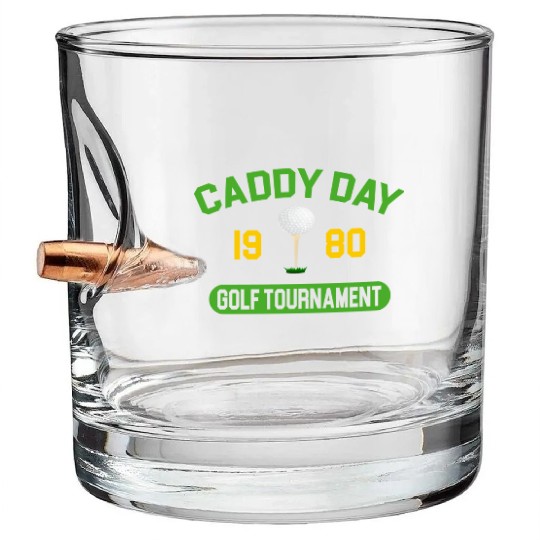 Caddy Day Golf Tournament - Caddyshack Bullet Whiskey Glasses