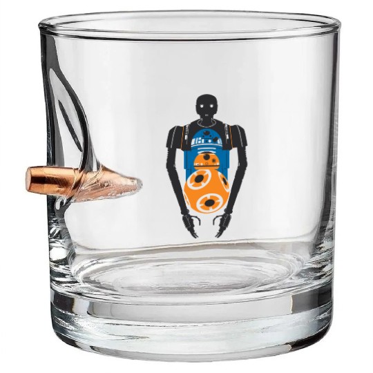 Star Wars Rogue One The Droids You're Looking For Bullet Whiskey Glasses