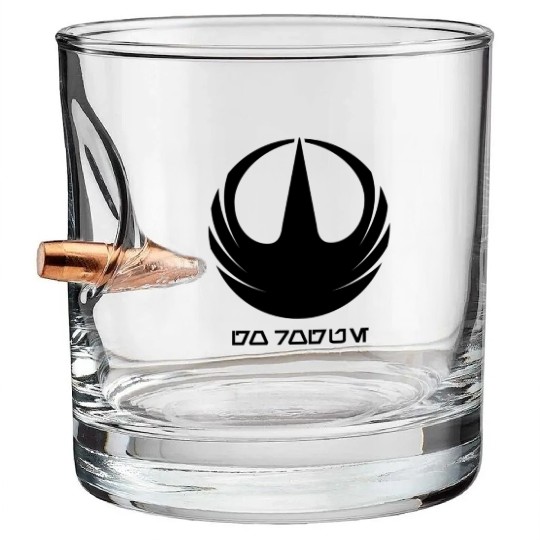 Rogue One Rebel Symbol Bullet Whiskey Glasses