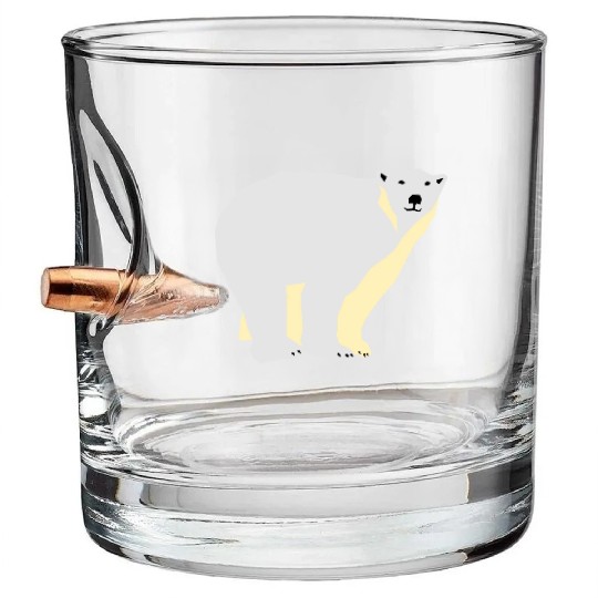 Polar bear Bullet Whiskey Glasses