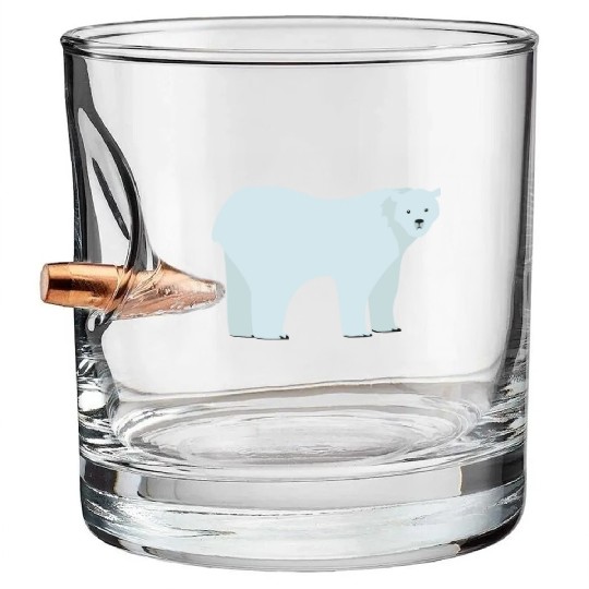 Polar bear Bullet Whiskey Glasses