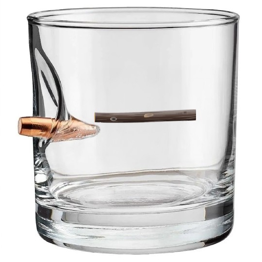 tree trunk Bullet Whiskey Glasses