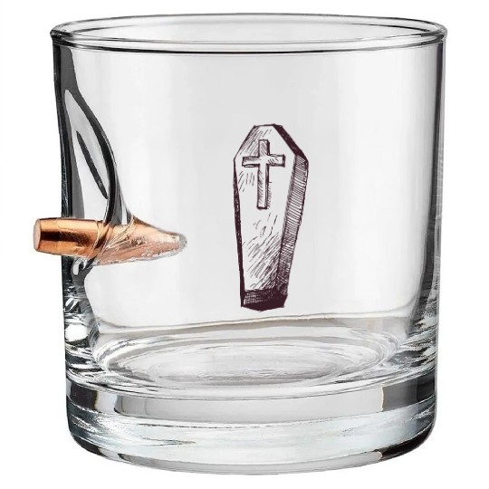 Coffin Bullet Whiskey Glasses
