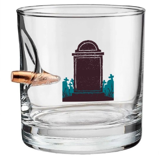 Graveyard Bullet Whiskey Glasses