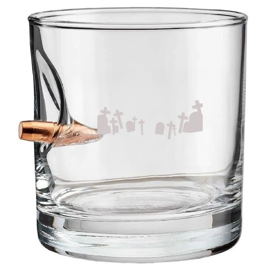 Graveyard Bullet Whiskey Glasses