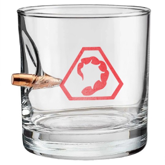 Brotherhood of NOD Bullet Whiskey Glasses